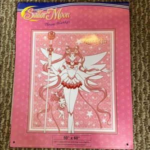 Sailor moon throw blanket